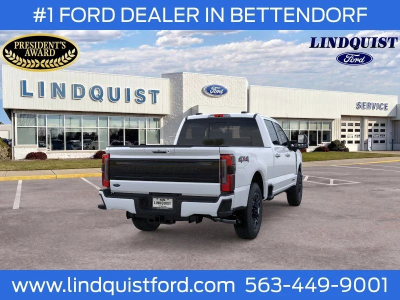 New 2026 Star White Metallic Tri-Coat Ford F-250® Platinum® image 9