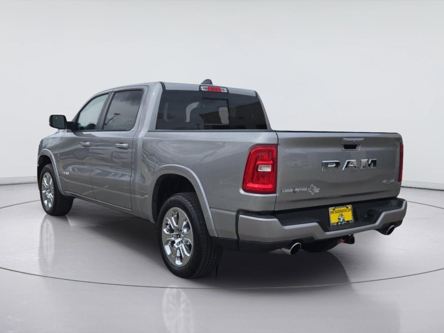 Used 2025 Billet Silver Metallic Clearcoat Ram Lone Star image 3