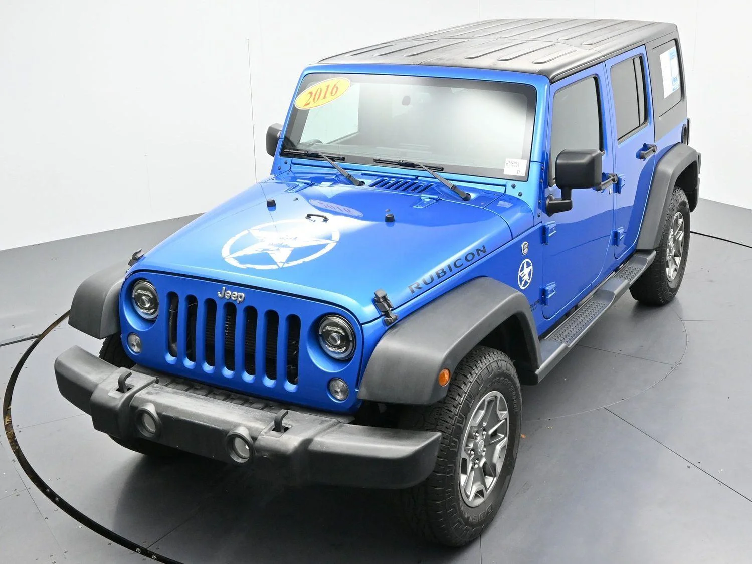 Used 2016 Hydro Blue Pearl Jeep Rubicon image 37
