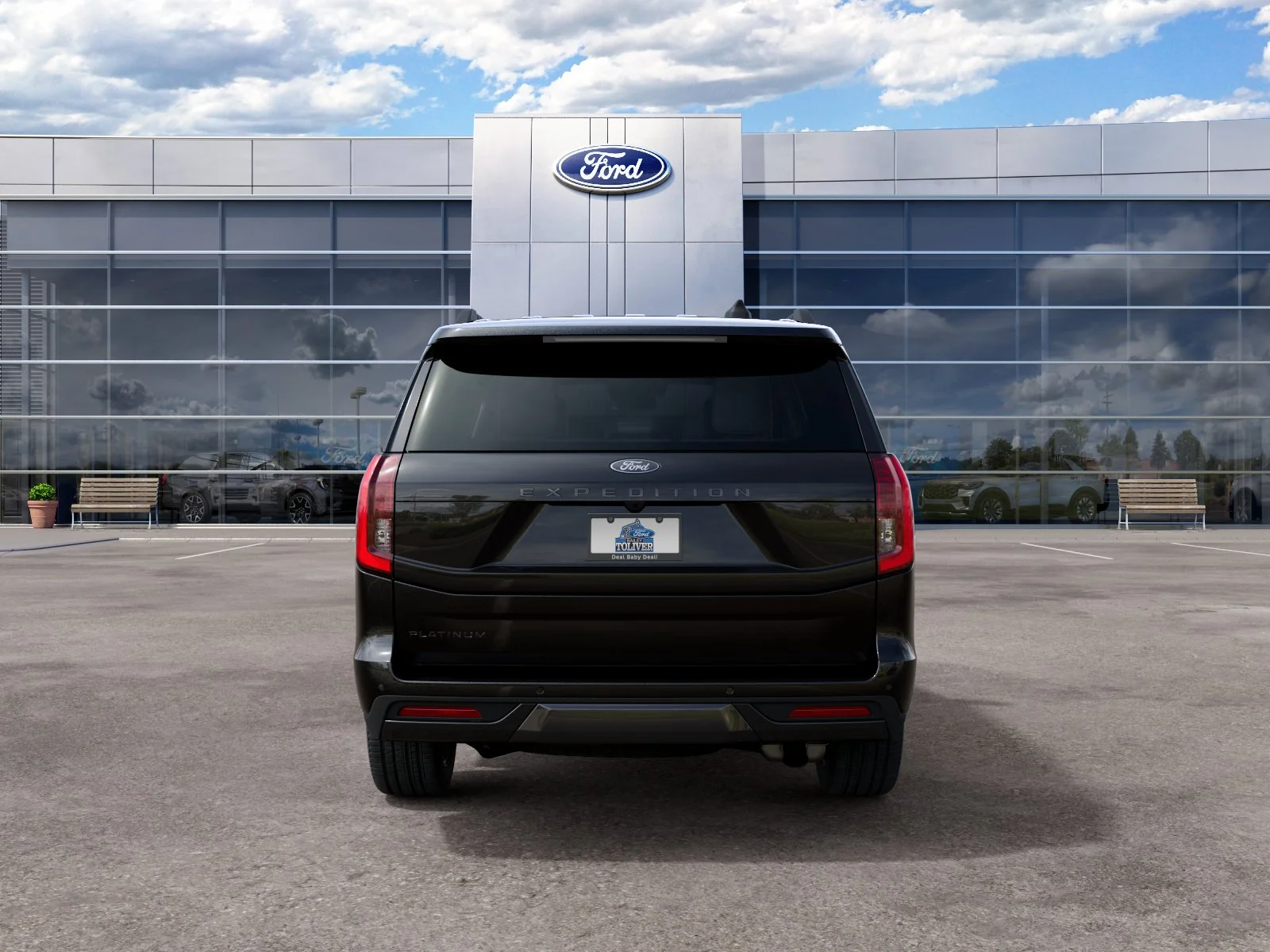 New 2027 Agate Black Metallic Ford Platinum image 32