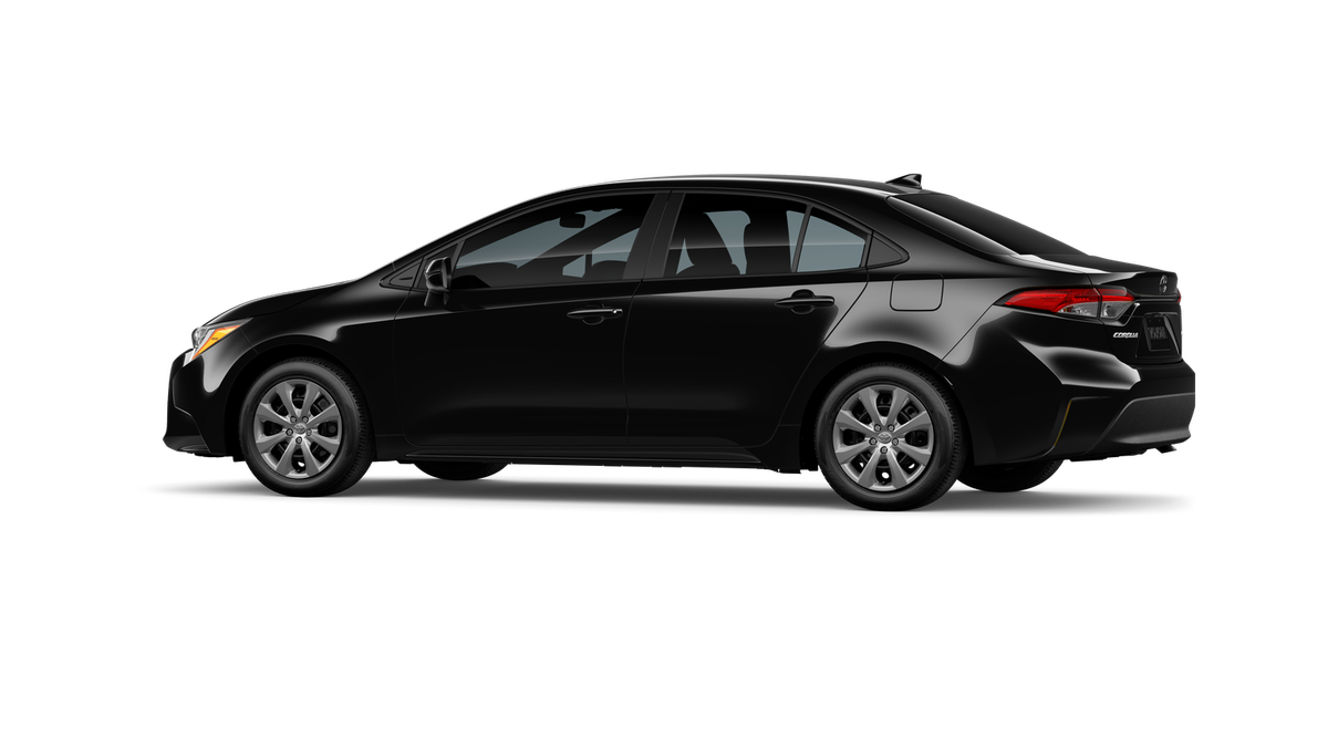 New 2026 Midnight Black Metallic Toyota LE image 5