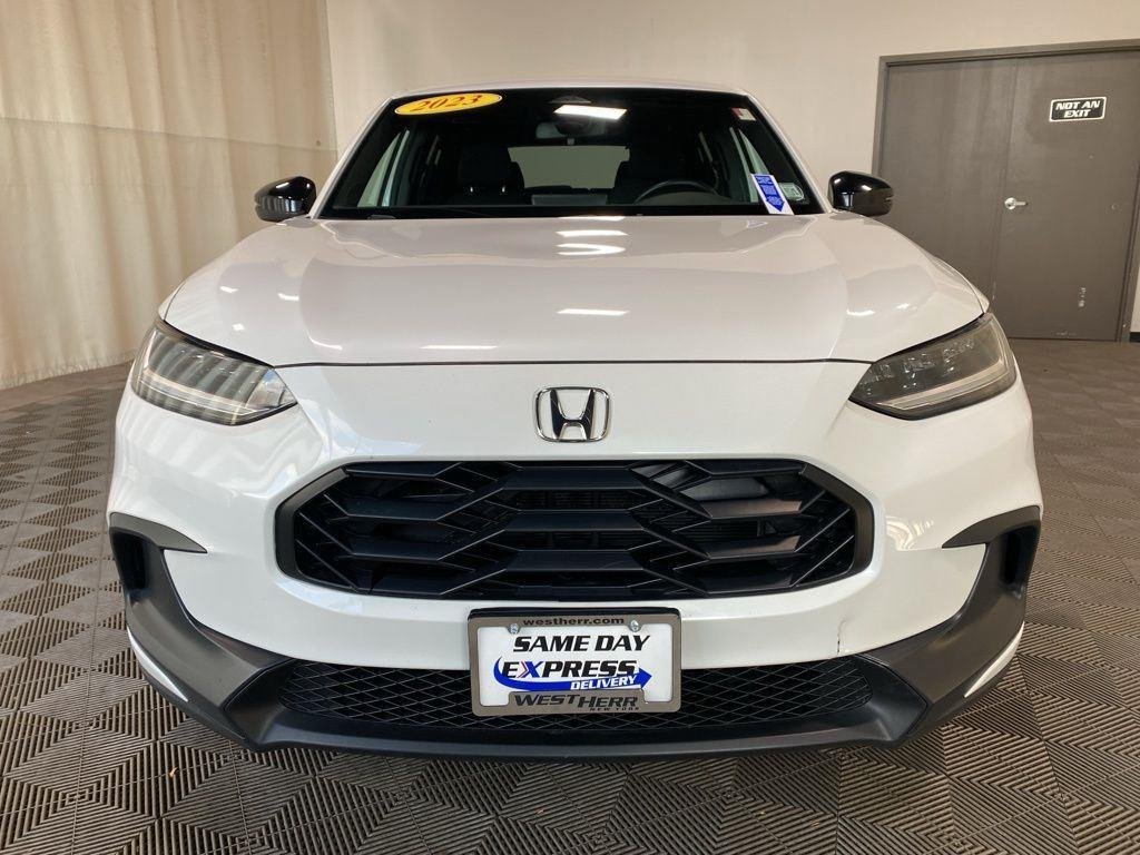 Used 2023 Platinum White Pearl Honda Sport image 2