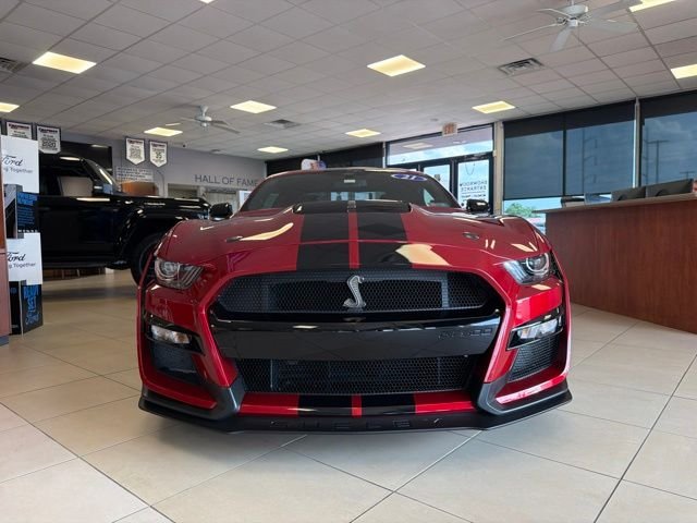Used 2021 Red Metallic Ford Shelby GT500 image 2
