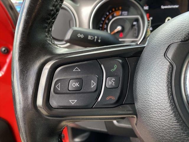 Used 2022 Firecracker Red Clearcoat Jeep Sport S image 19