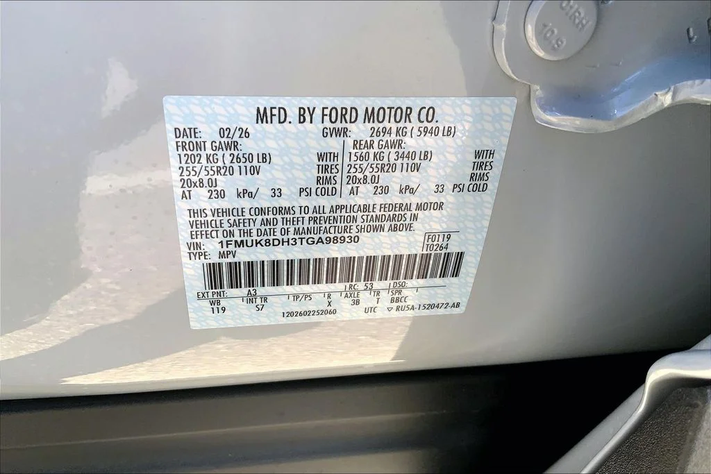 New 2026 White Ford Active image 13