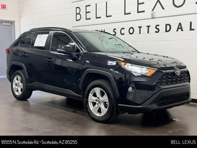 Used 2021 Black Toyota XLE image 1