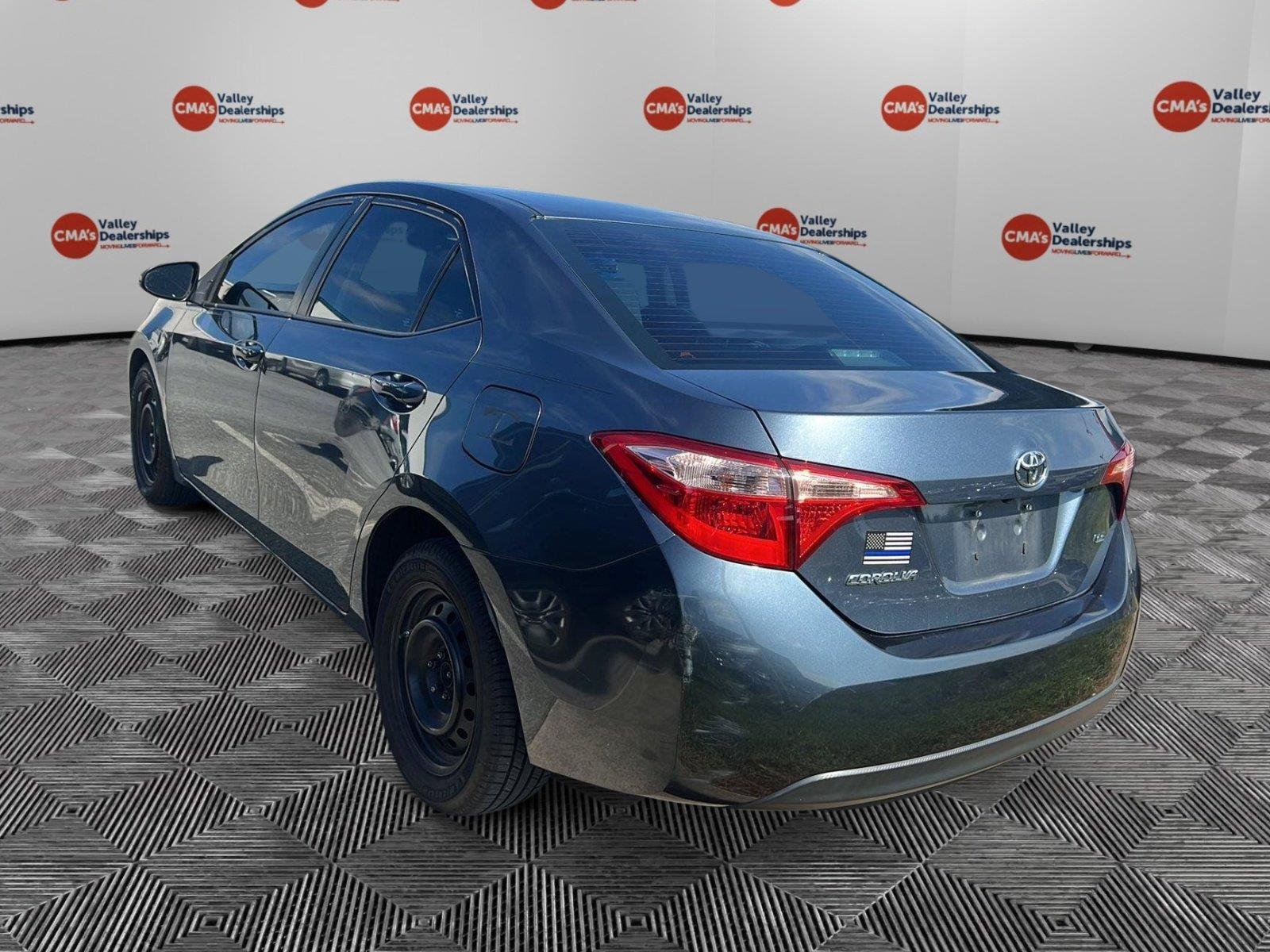 Used 2017 Slate Metallic Toyota LE image 2