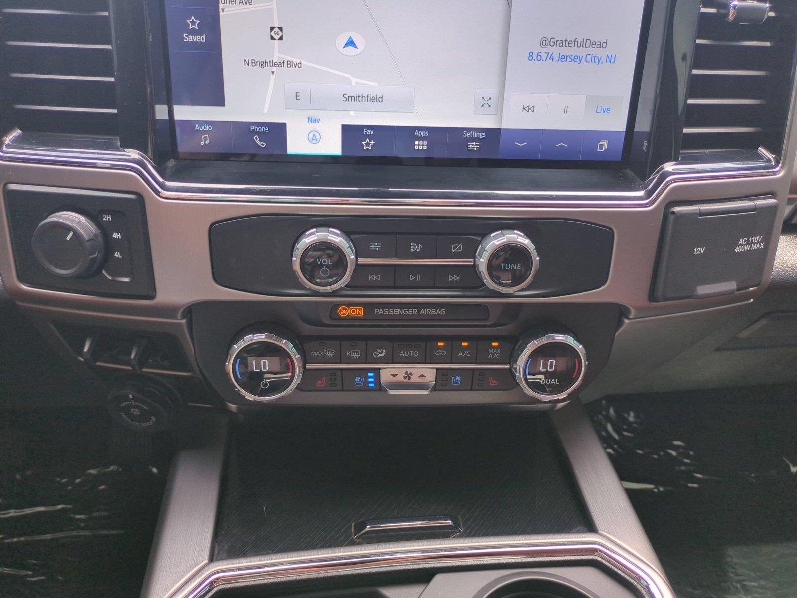 Used 2022 Agate Black Metallic Ford King Ranch image 28