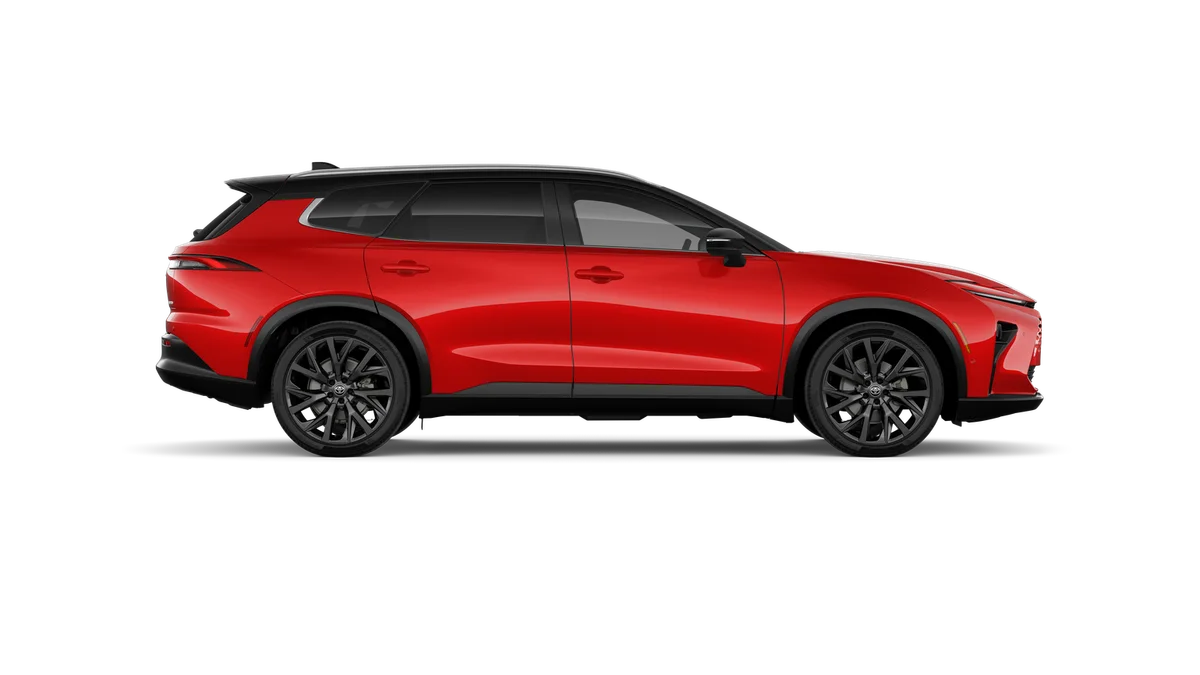 New 2026 Finish Line Red with Black roof Toyota Limited image 42