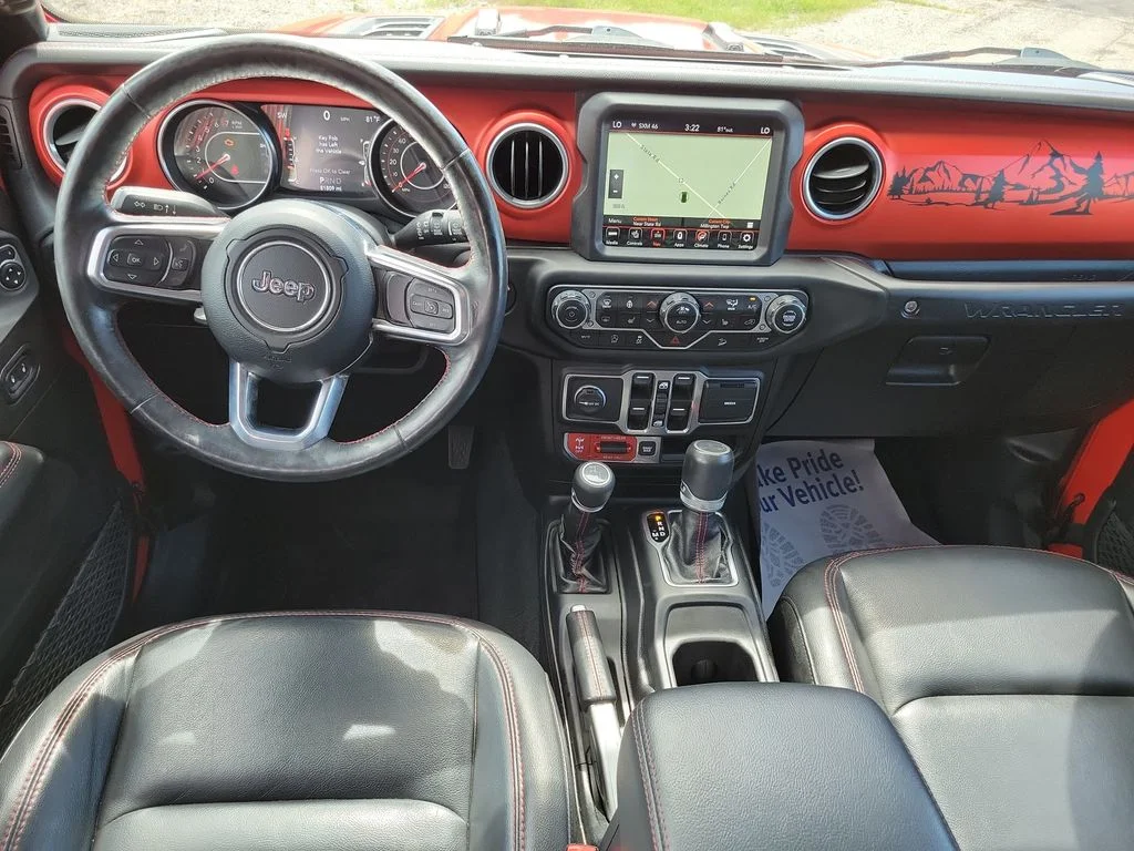Used 2020 Red Jeep Unlimited Rubicon image 19