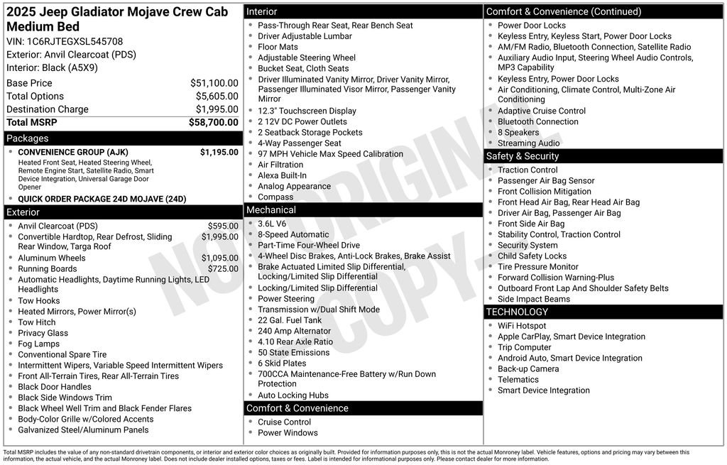 Used 2025 Gray Jeep Mojave image 30