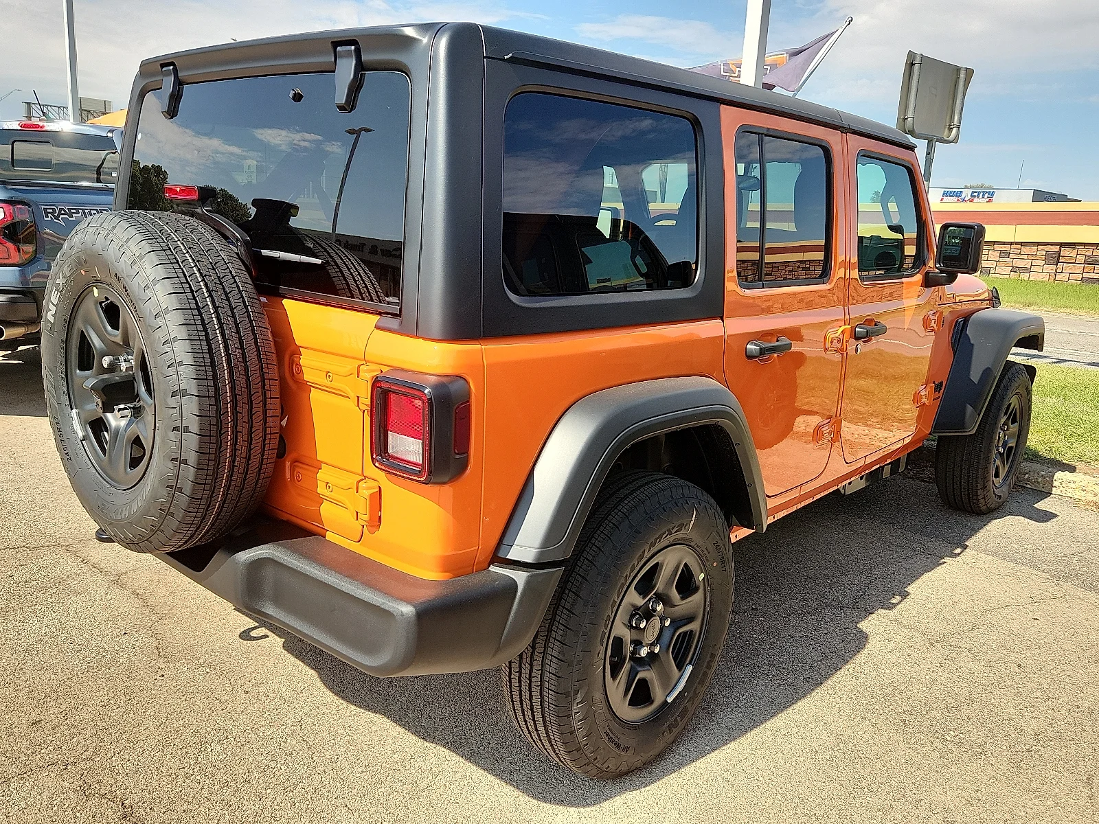 New 2027 Joose Paint Jeep 4-DOOR SPORT image 4