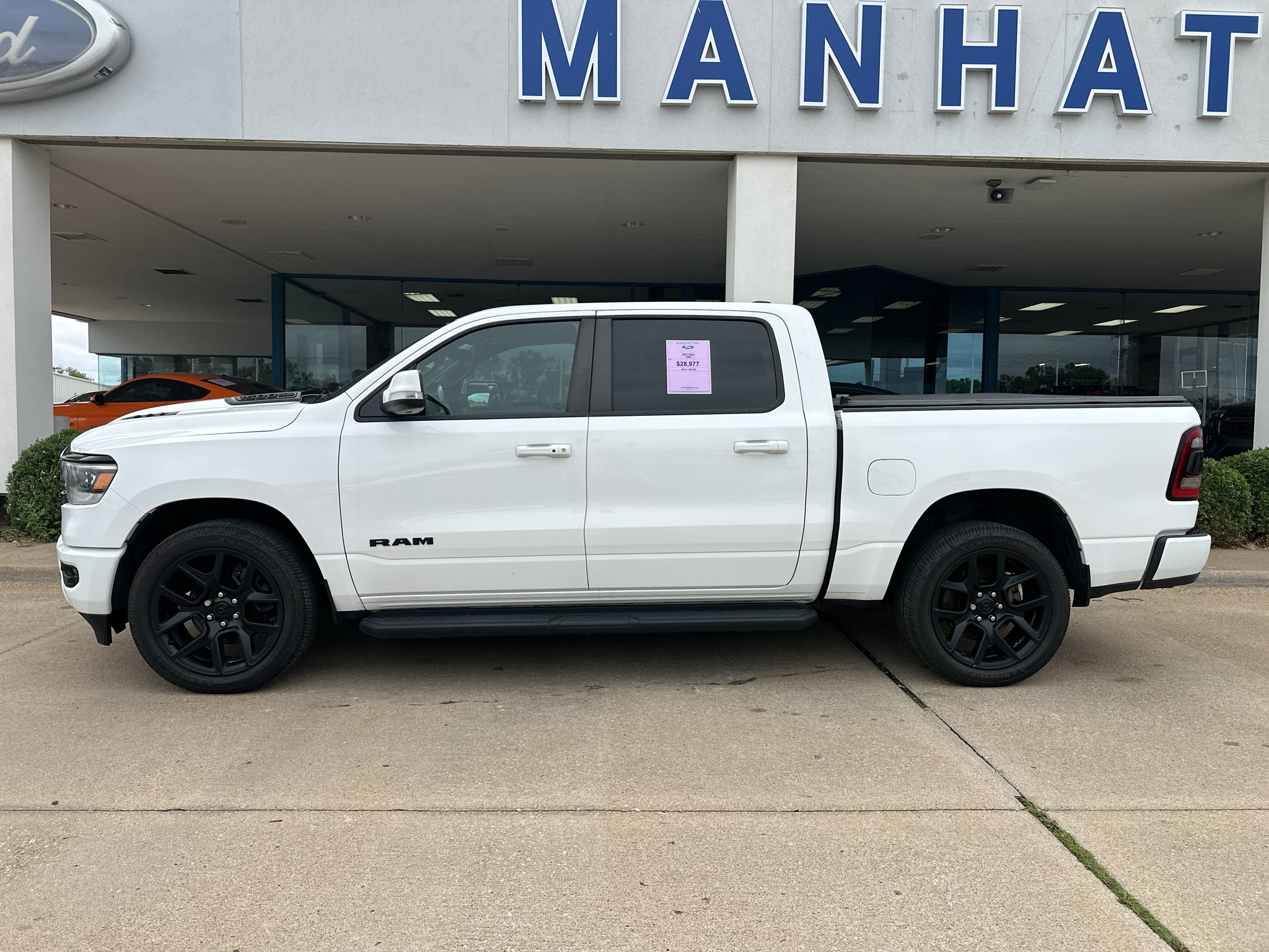 Used 2021 Bright White Ram Sport image 23