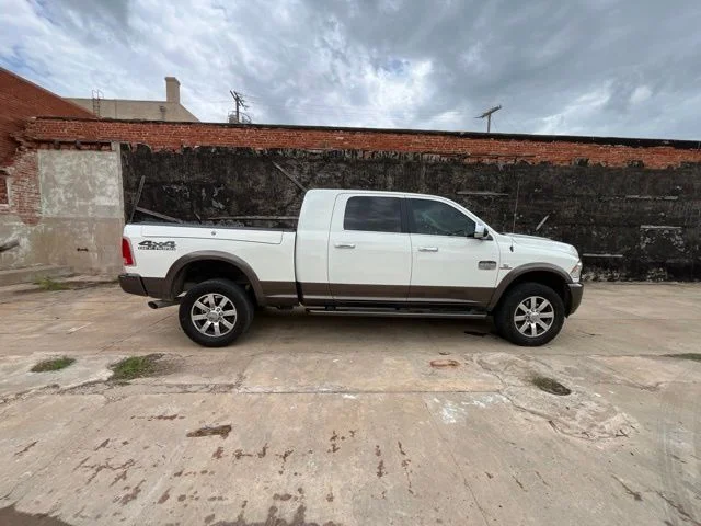 Used 2018 White Ram Laramie Longhorn image 8