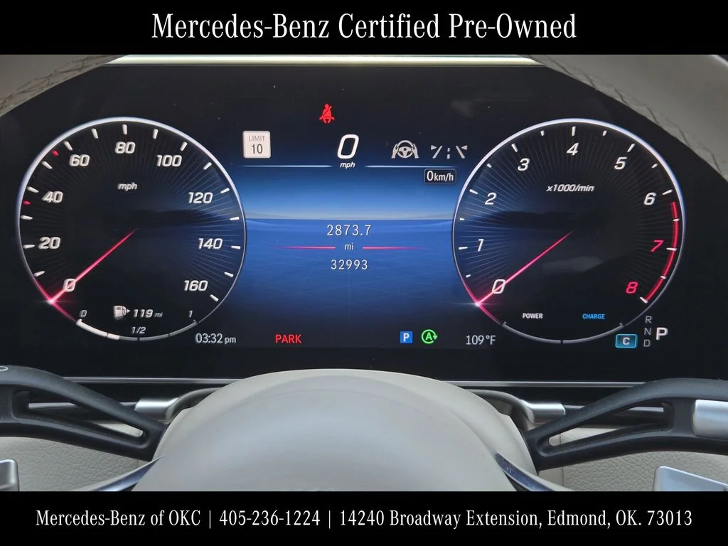 Certified Used 2021 Cirrus Silver Metallic Mercedes-Benz S 580 image 13