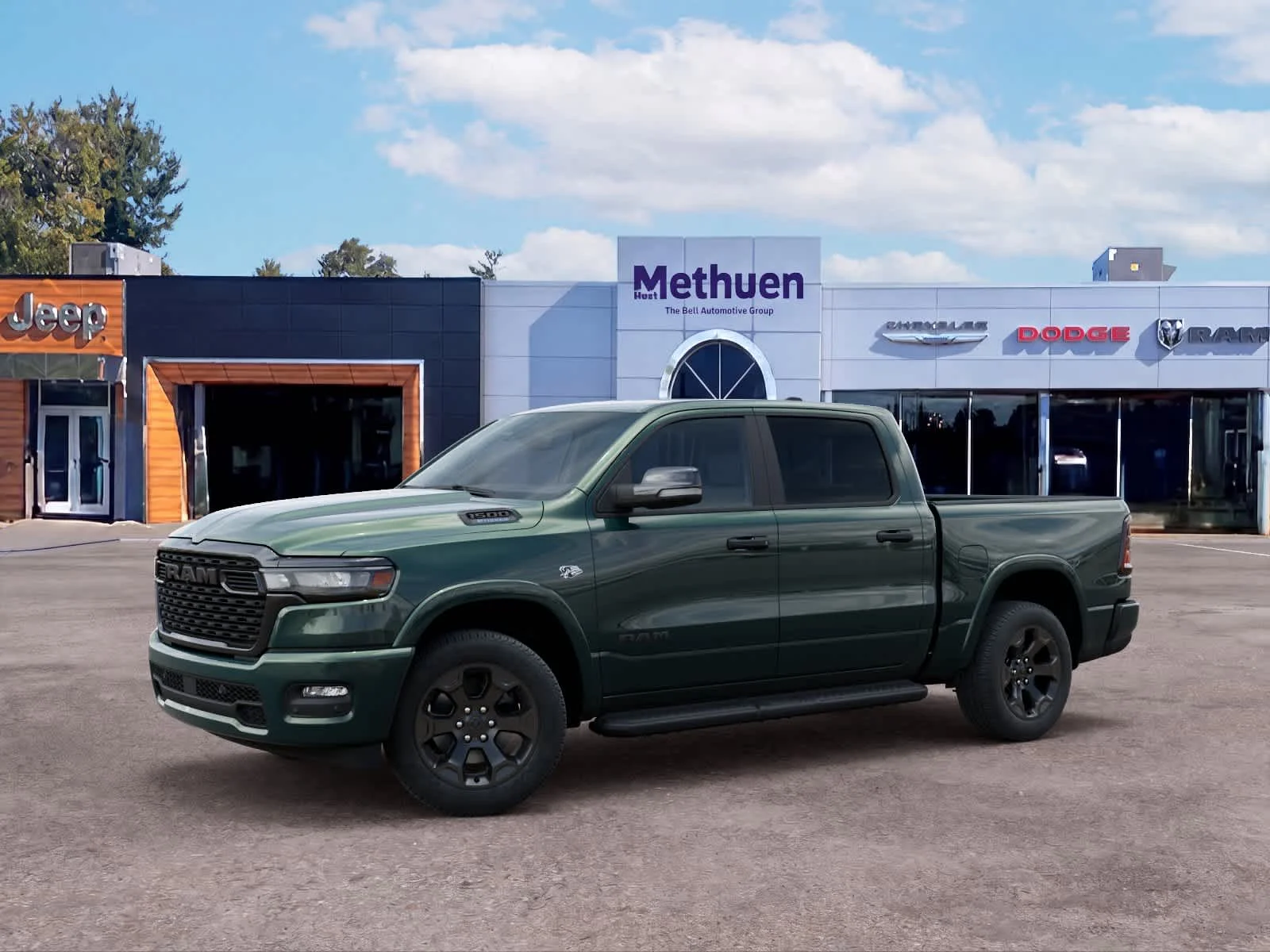 New 2026 Serrano Green Metallic Ram Big Horn image 2