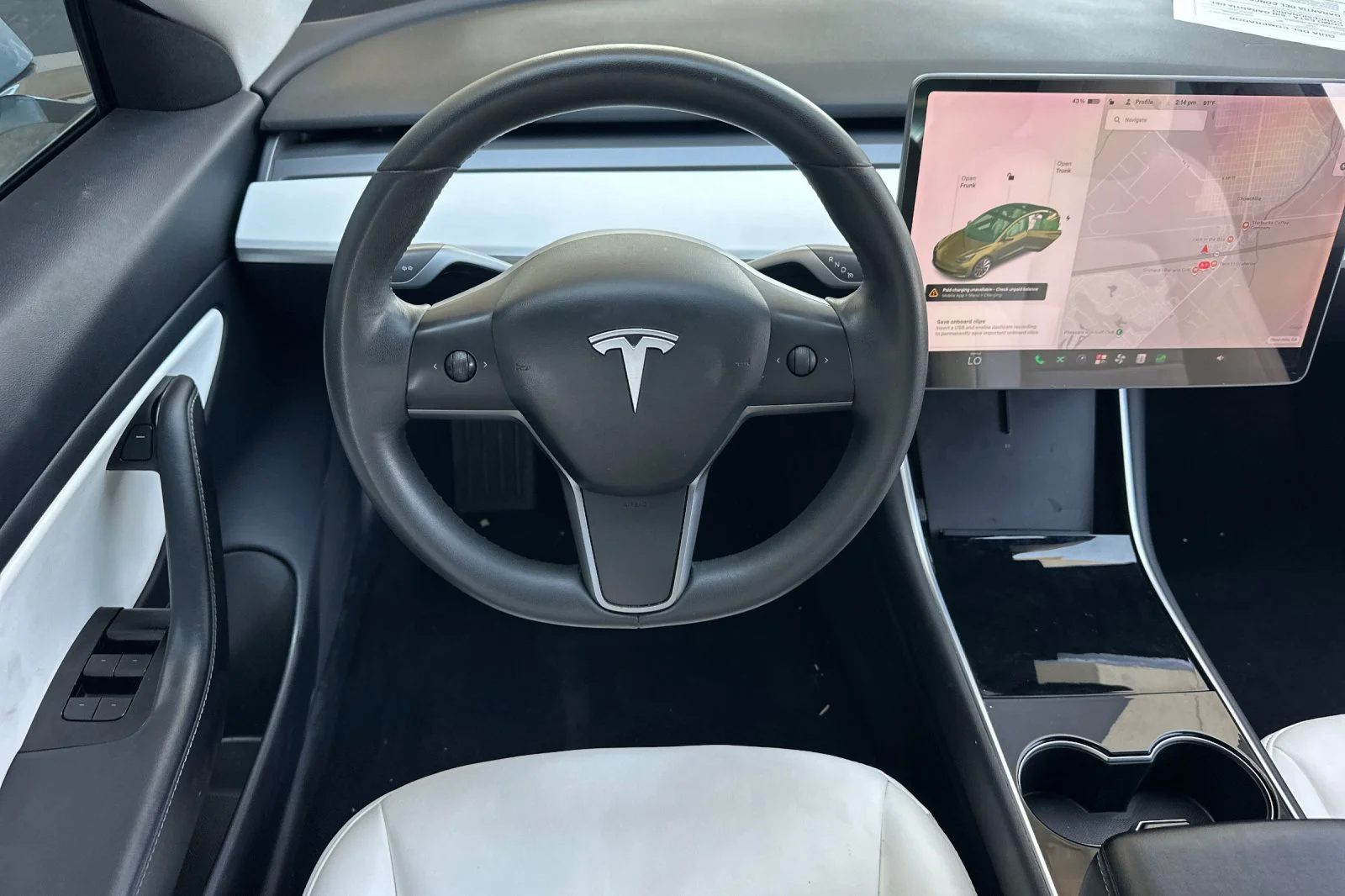 Used 2019 White Tesla Standard Range Plus image 14