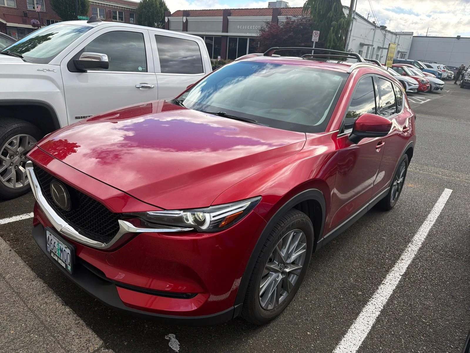 Used 2021 Red Mazda Grand Touring image 1