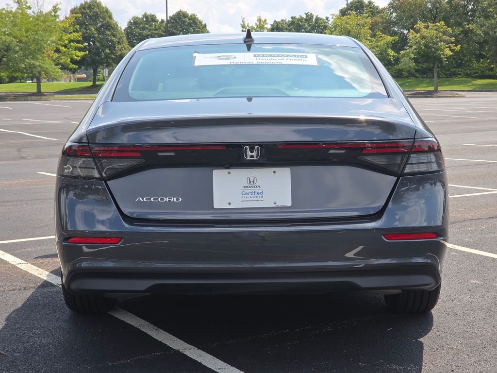 Certified Used 2025 Meteorite Gray Metallic Honda LX image 18