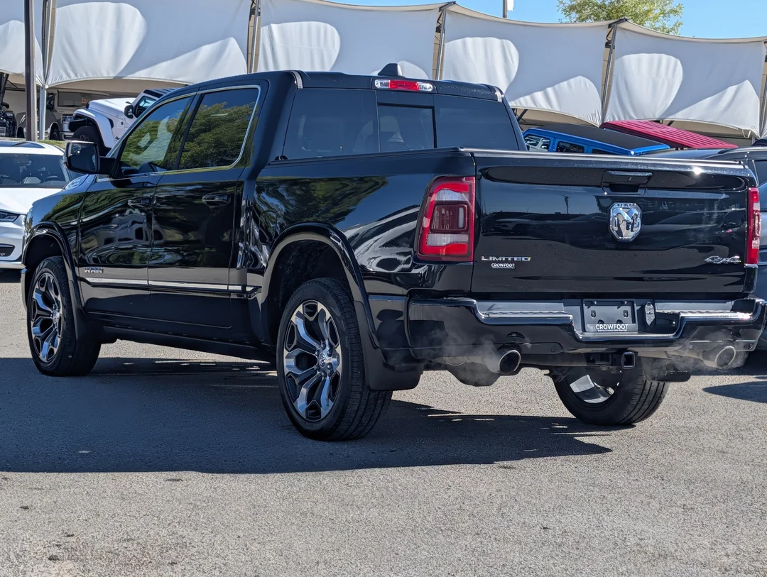 Used 2023 Black RAM Limited - - 4x4 - Pano Sunroof - 14.4 Uconnect NAV - 360 Camera & More! image 6