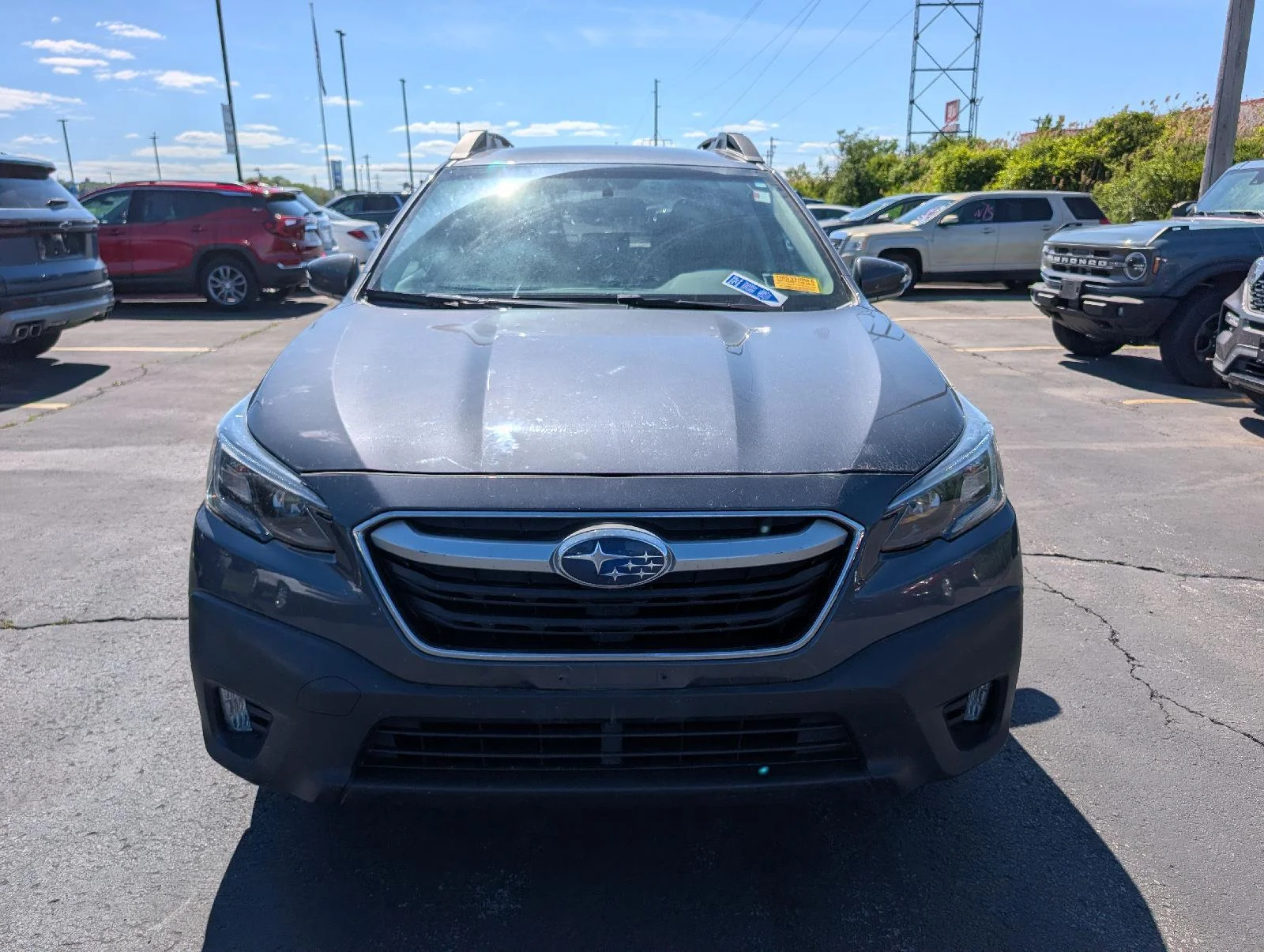 Used 2020 Magnetite Gray Metallic Subaru Premium image 2