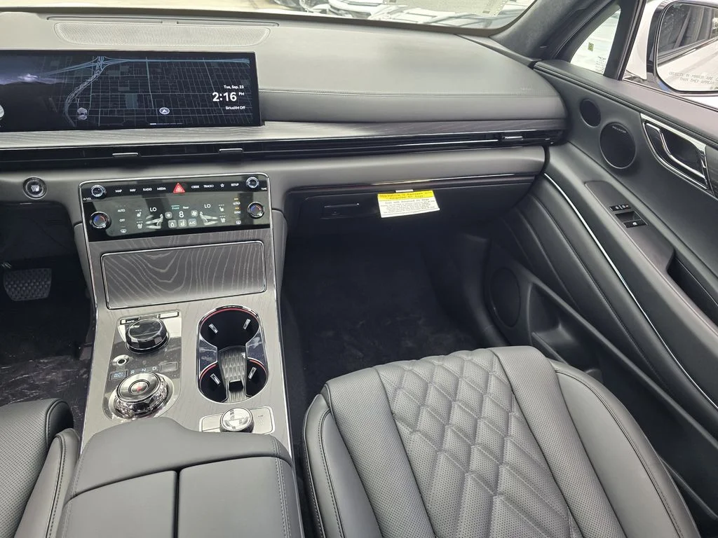 New 2026 White Genesis 3.5T Prestige Black image 9