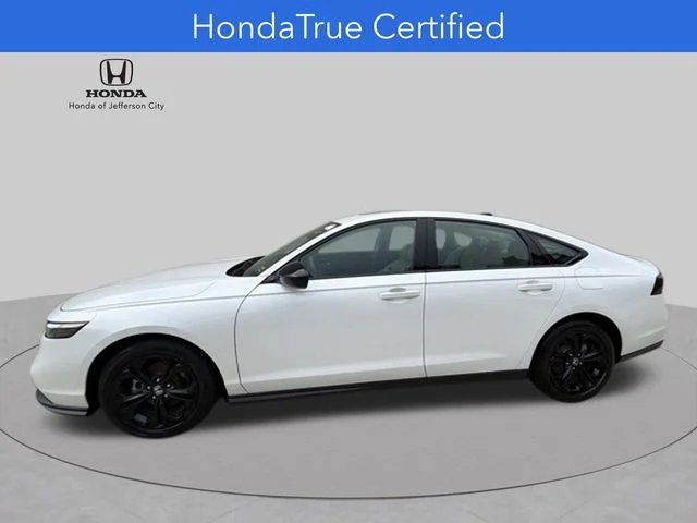 Certified Used 2025 Platinum White Pearl Honda 1.5T SE image 3
