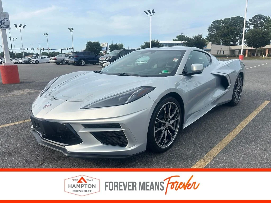 Used 2024 Silver Chevrolet Stingray image 1