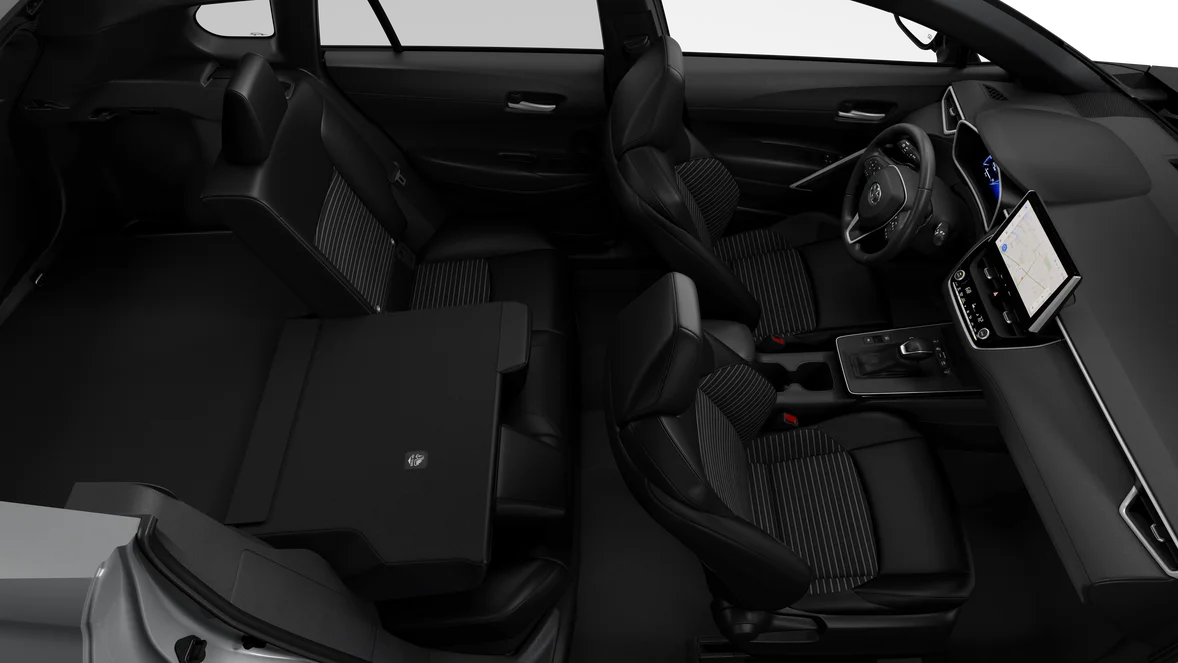 New 2026 Wind Chill Pearl with Jet Black roof Toyota Hybrid XSE image 30