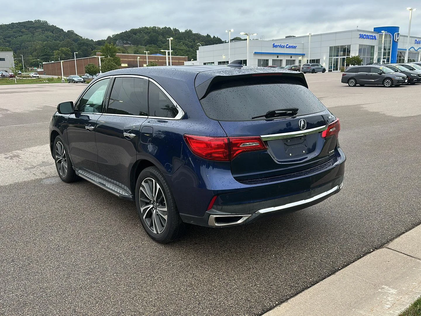 Used 2020 Fathom Blue Pearl Acura SH-AWD w/Tech image 5