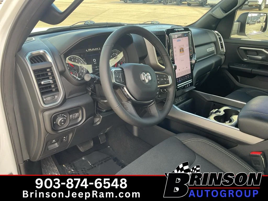Used 2025 Bright White Clearcoat Ram Lone Star image 25
