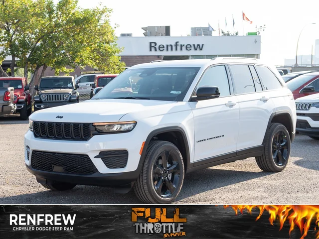 2025 Jeep Grand Cherokee Altitude* 4x4, Sunroof, Trailer Tow Pkg, Heated Leather