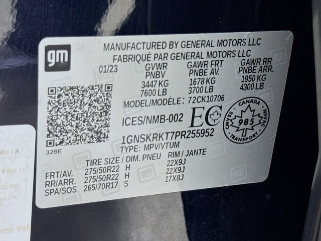 Used 2023 Midnight Blue Metallic Chevrolet RST image 35