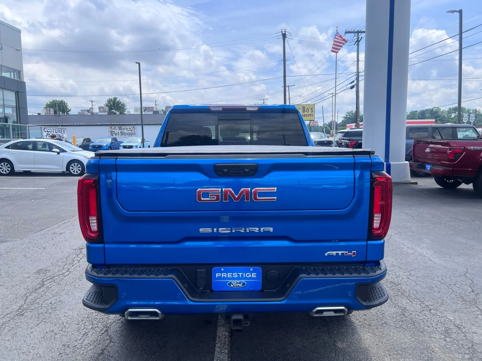Used 2024 Blue Metallic GMC AT4 image 9