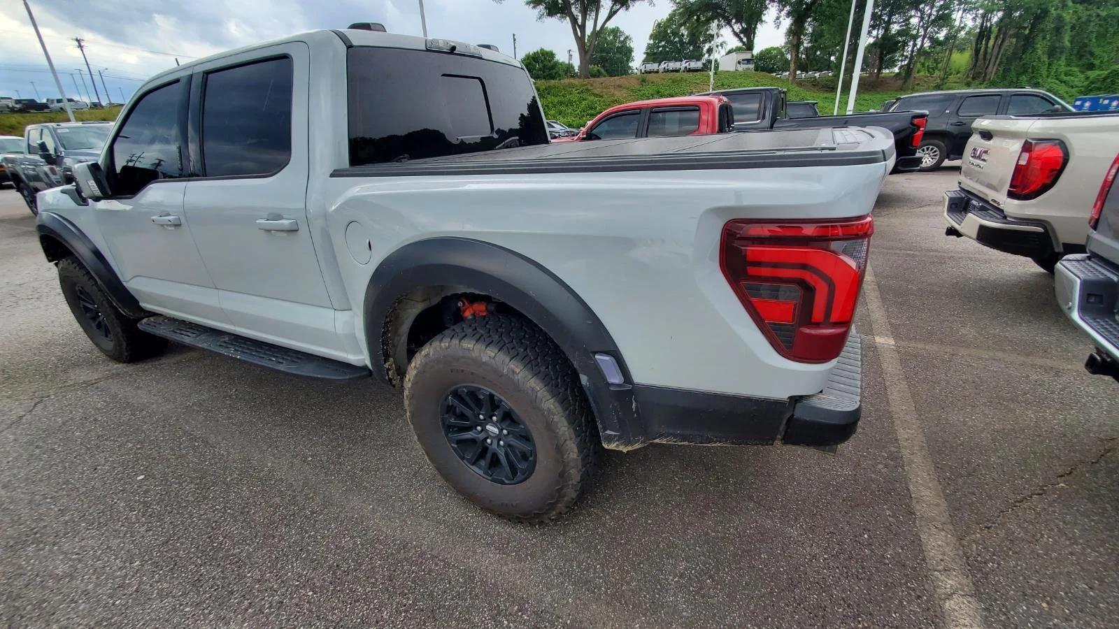 Used 2024 Avalanche Gray Ford Raptor image 8