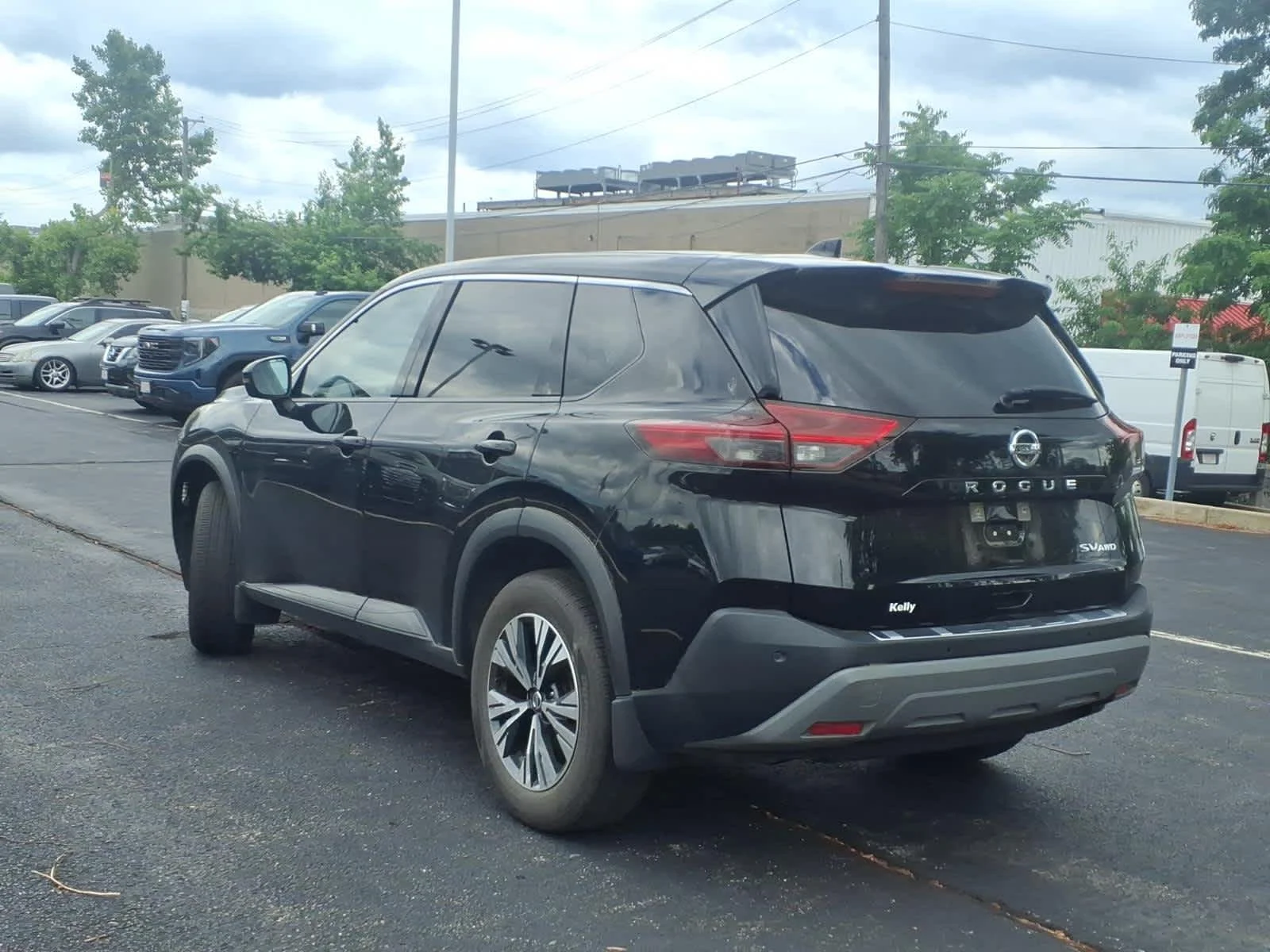Certified Used 2021 Super Black Nissan SV image 7