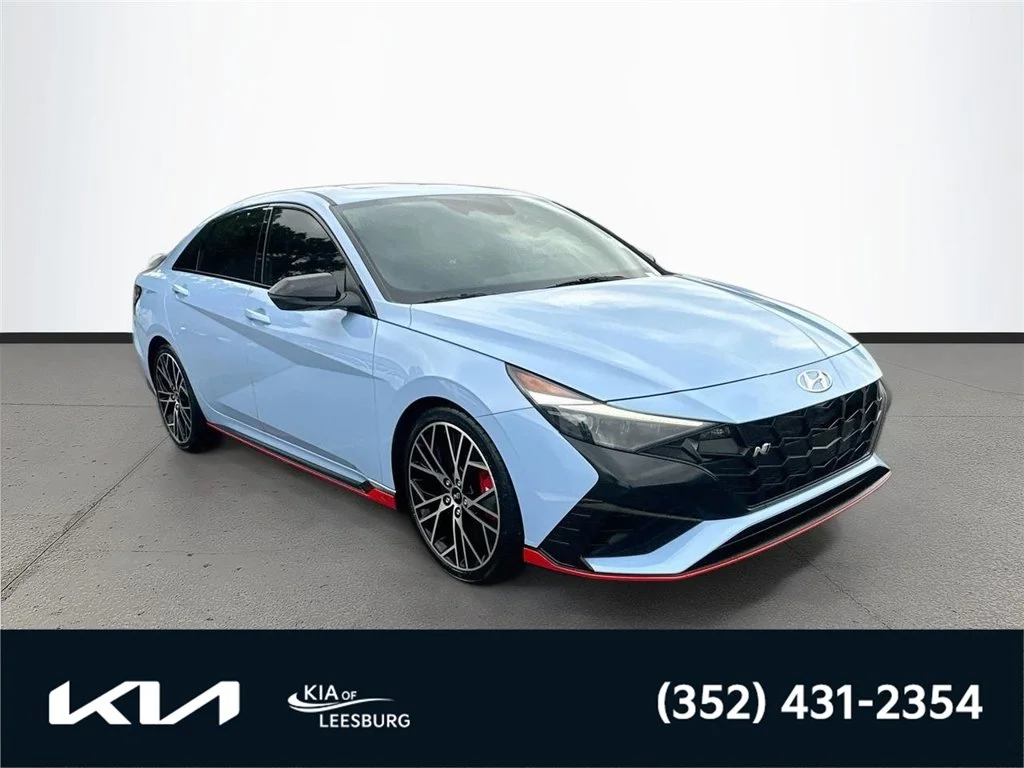 Used 2022 Blue Hyundai Base image 1