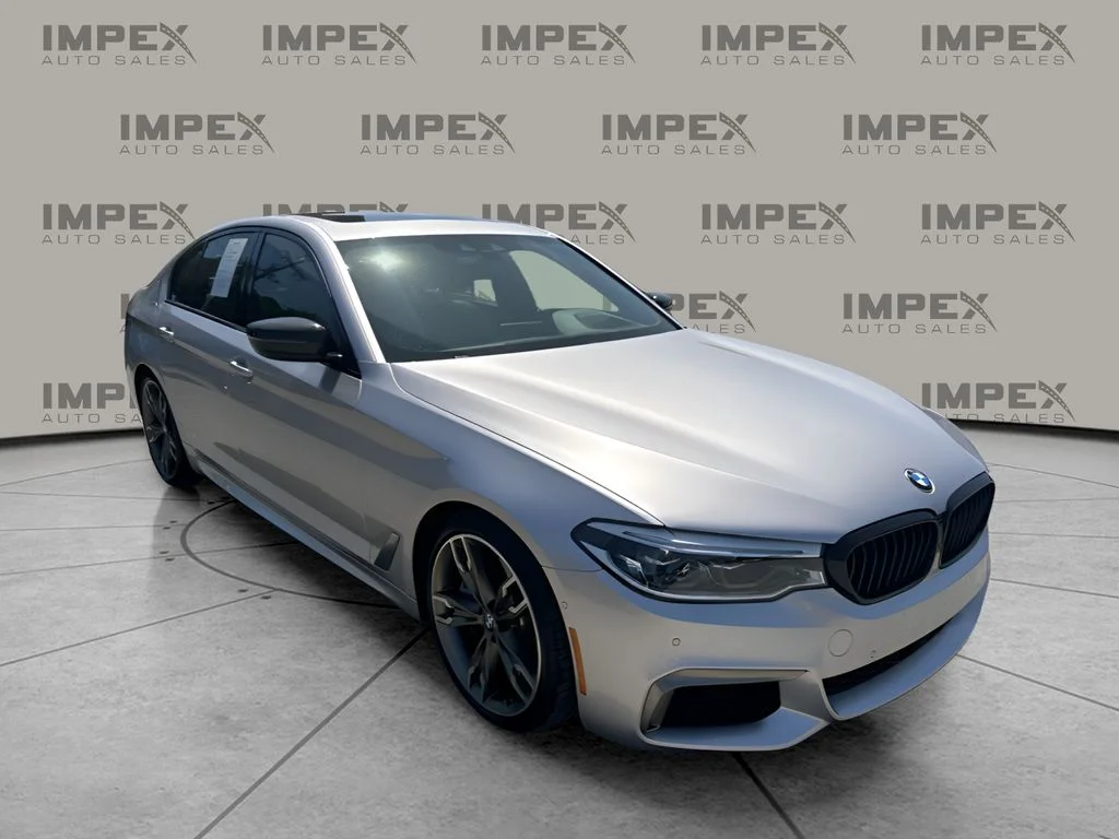 Used 2019 Silver BMW M550i xDrive image 7