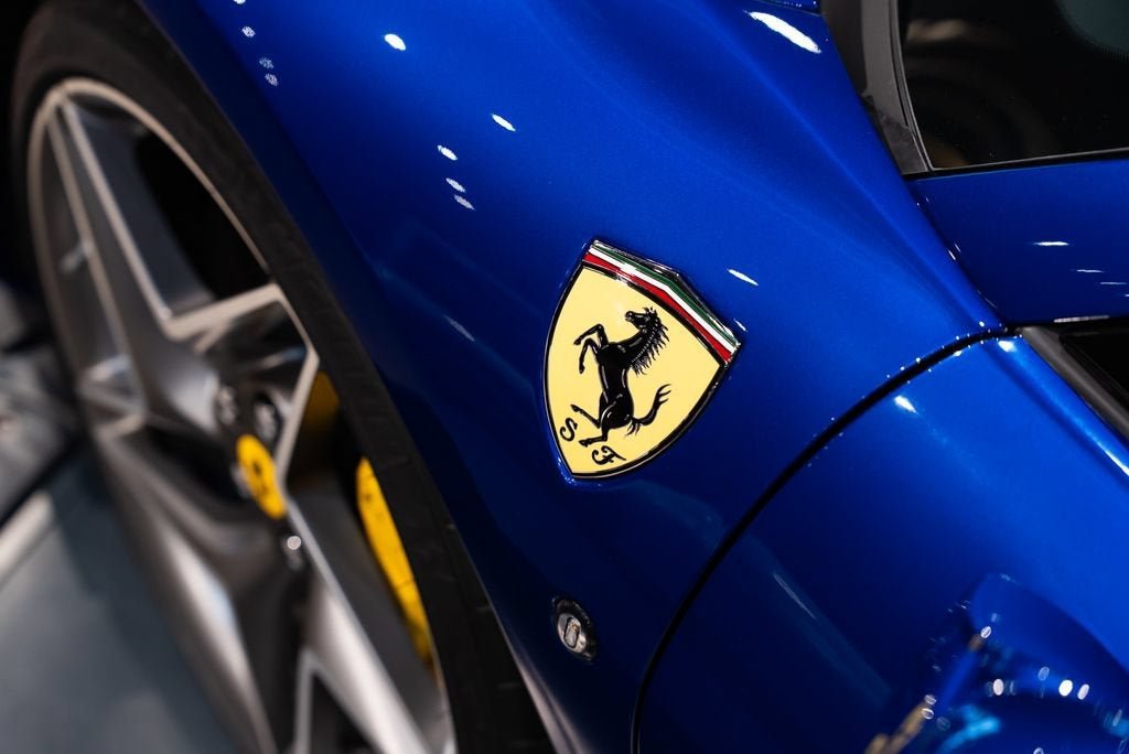 Certified Used 2021 Blu Elettrico Ferrari Base image 12