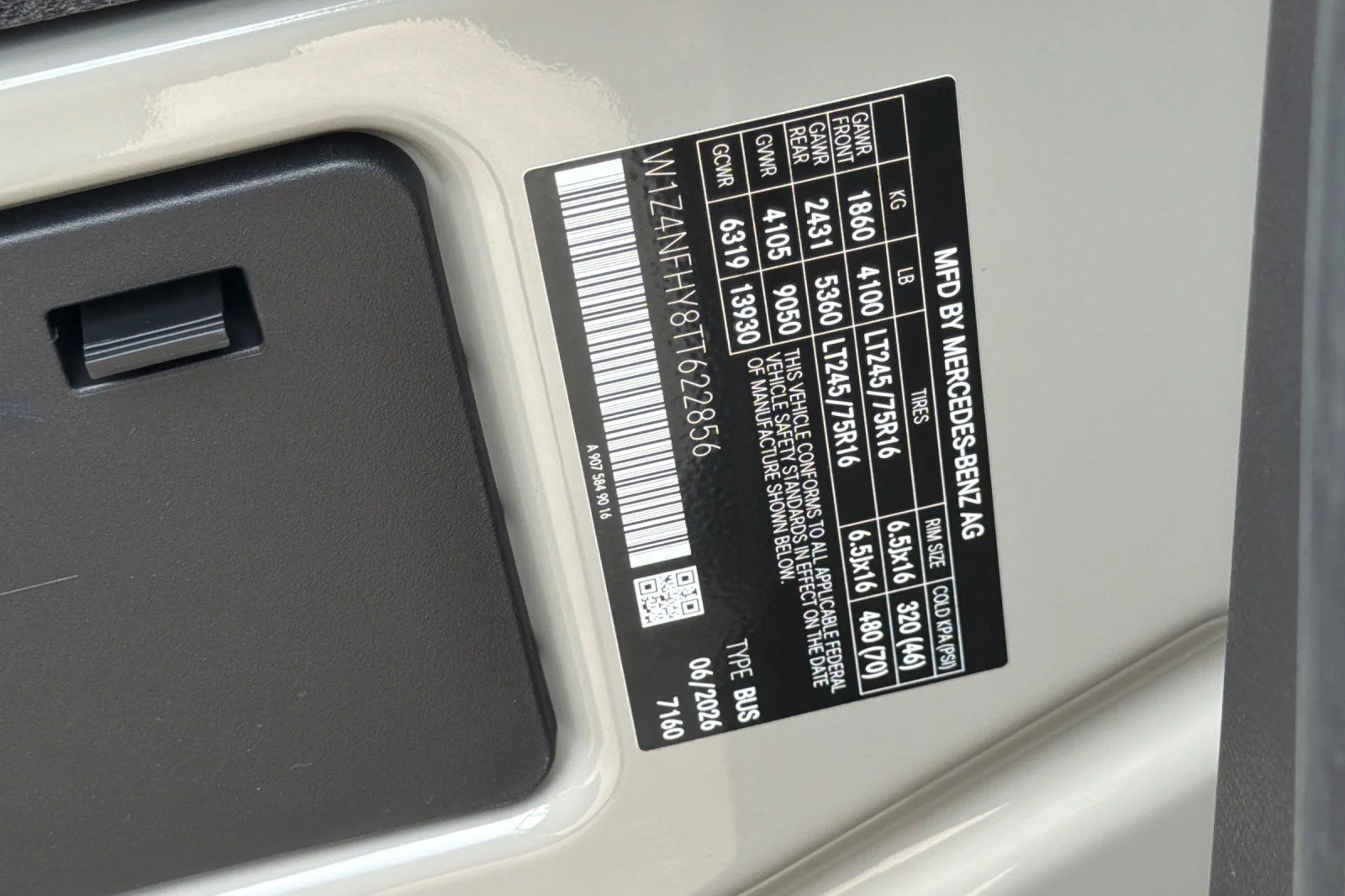 New 2026 Gray Mercedes-Benz Passenger 144 WB image 35