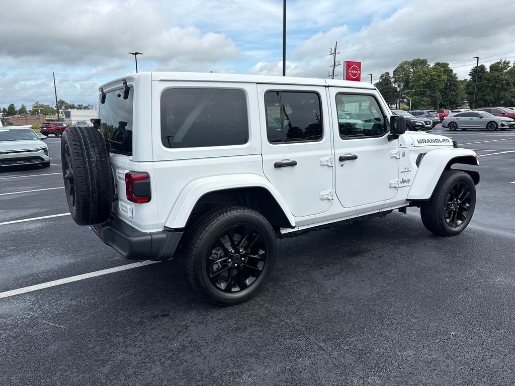 Used 2024 White Jeep Sahara 4xe image 5