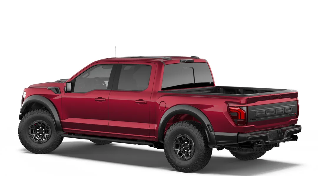 New 2026 RUBY RED METALLIC TINTED CC Ford Raptor image 2