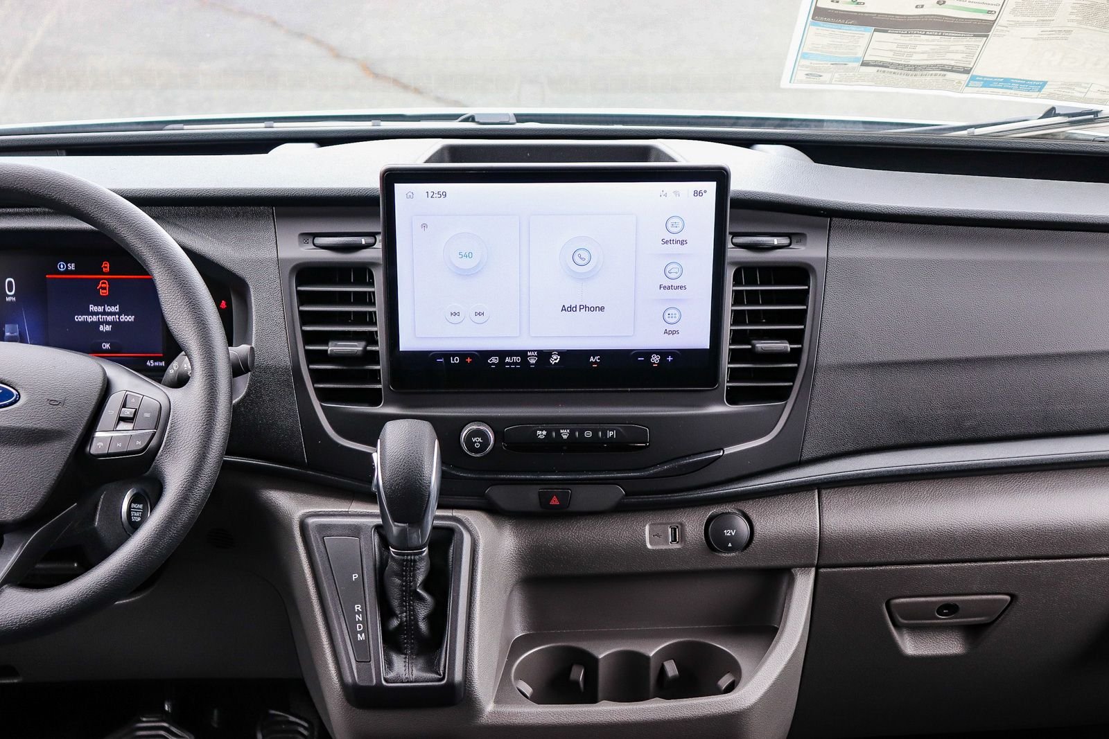 New 2026 Oxford White Ford Cargo Van image 13
