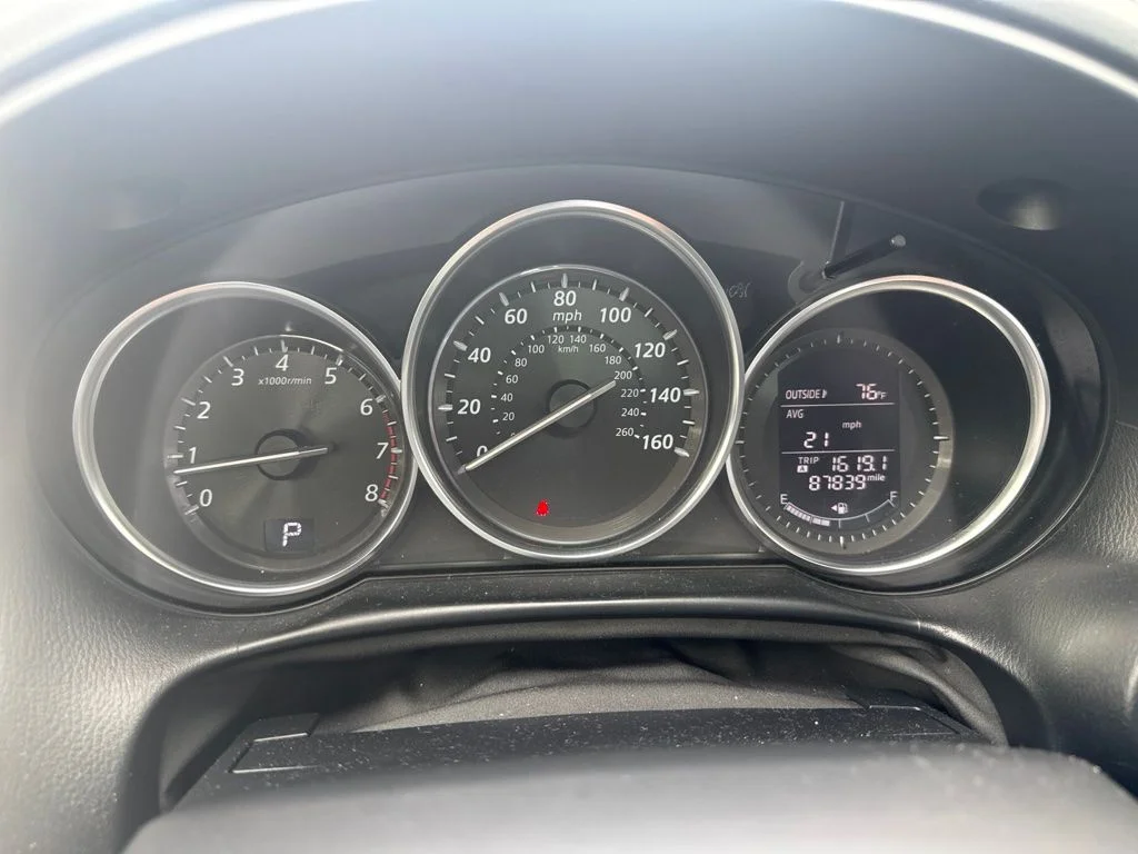 Used 2015 Red Mazda Grand Touring image 3