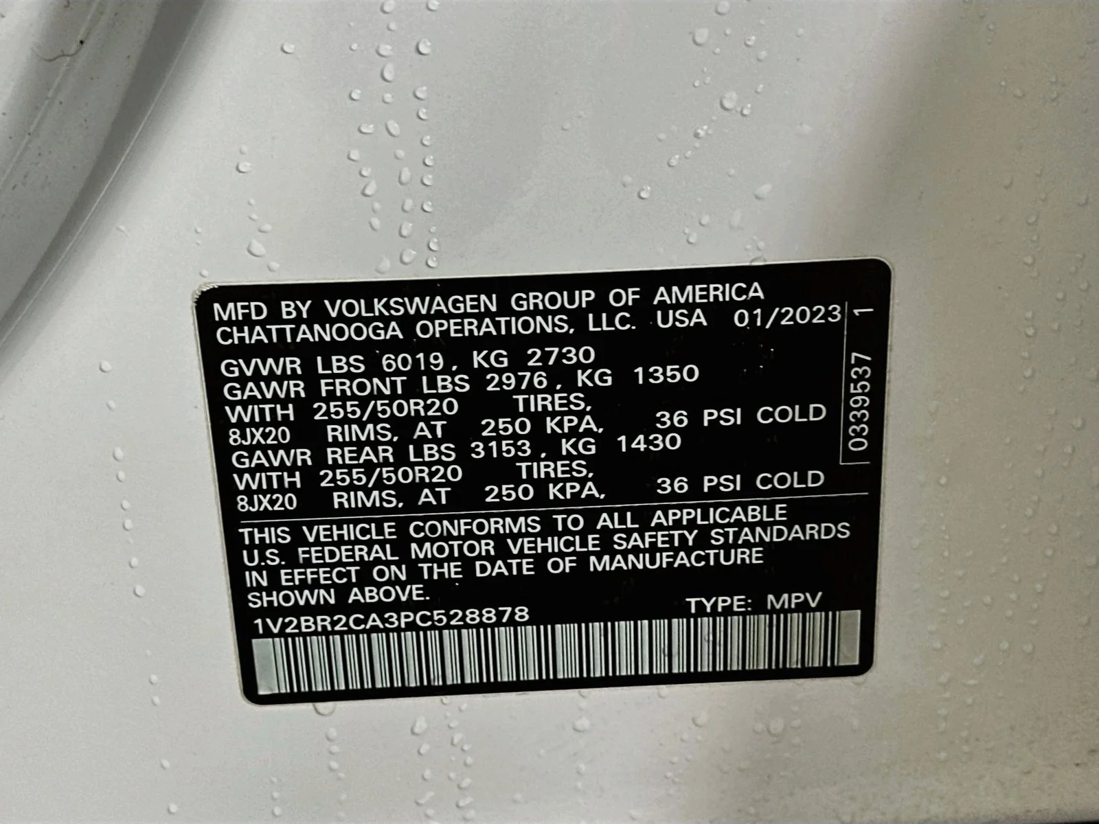 Used 2023 White Volkswagen  image 48