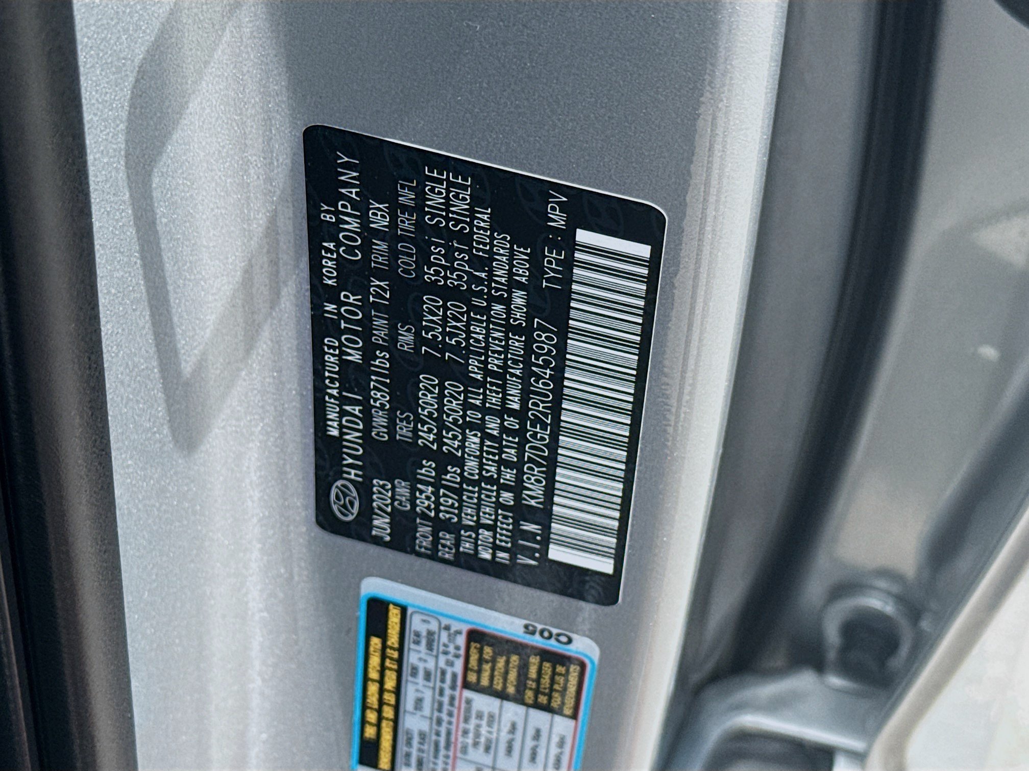 Used 2024 Typhoon Silver Hyundai Calligraphy image 35