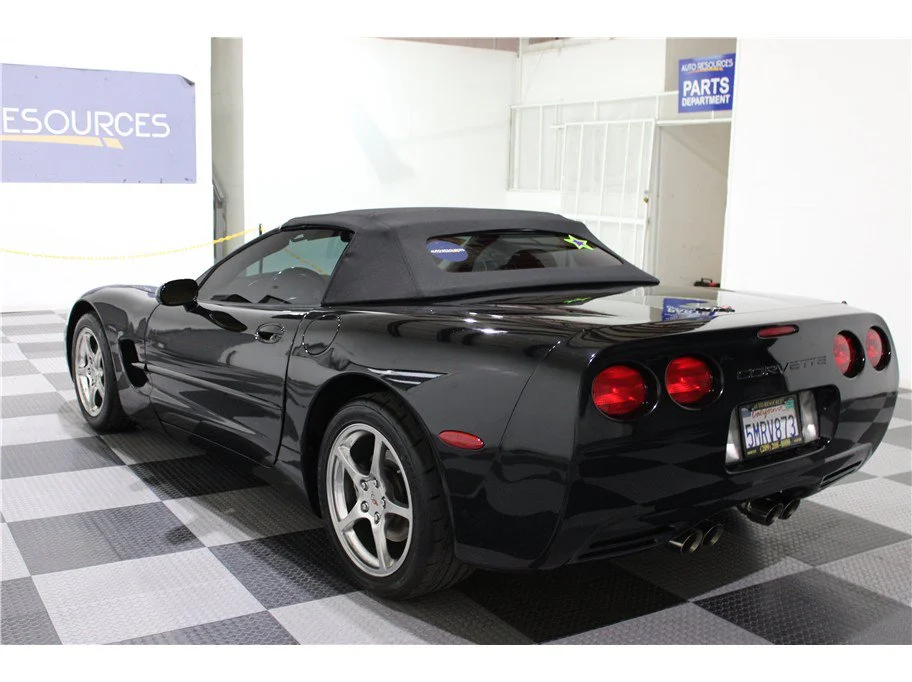 Used 2002 Black Chevrolet Convertible 2D image 6