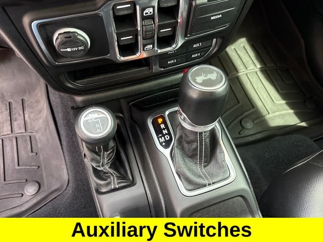 Used 2020 Blue Jeep Unlimited Sahara image 25