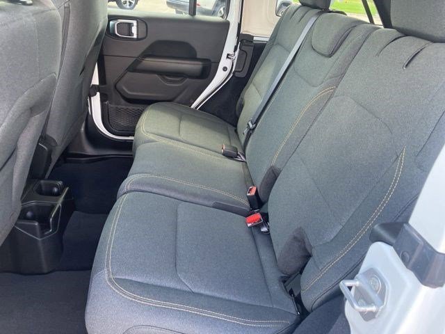Certified Used 2025 Bright White Clearcoat Jeep Sahara image 22