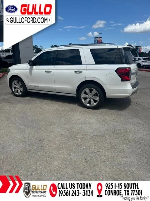 Used 2023 Star White Metallic Tri-Coat Ford Platinum image 8